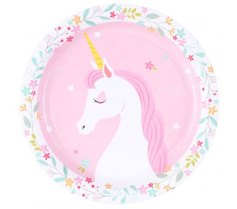Unicorn Party Plates by Little Big Company